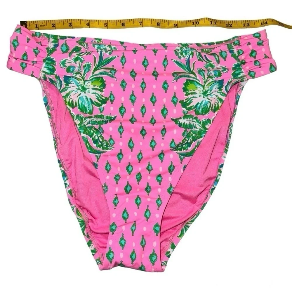 Lilly Pulitzer High School Waisted Bottom NEW Size 10 Color Pink‎ Shandy